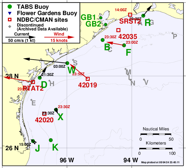 Buoy Map - You may also select buoys below